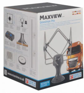 Maxview Omnimax Pro Omni-directional 12/24v Grey TV Aerial